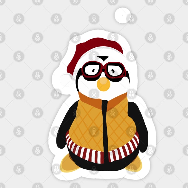 Hugsy Santa Sticker by behindthefriends